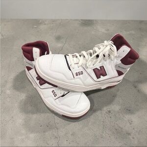 New Balance 650 ‘White Burgundy’